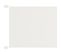 Brise-Vue Vertical Blanc 140x270 Cm Tissu Oxford