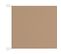 Brise-Vue Vertical Taupe 180x1200 Cm Tissu Oxford