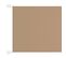 Brise-Vue Vertical Taupe 60x600 Cm Tissu Oxford