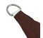 Voile De Parasol Tissu Oxford Triangulaire 5x6x6 M Marron