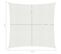 Voile D'ombrage 160 G/m² Blanc 6x6 M Pehd