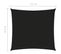 Voile De Parasol Tissu Oxford Carré 2,5x2,5 M Noir