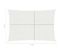 Voile D'ombrage 160 G/m² Blanc 2x5 M Pehd