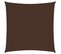 Voile De Parasol Tissu Oxford Carré 3x3 M Marron