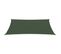 Voile D'ombrage 160 G/m² Vert Foncé 3,5x4,5 M Pehd