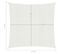 Voile D'ombrage 160 G/m² Blanc 4,5x4,5 M Pehd