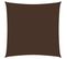 Voile De Parasol Tissu Oxford Carré 6x6 M Marron