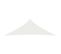 Voile D'ombrage 160 G/m² Blanc 4,5x4,5x4,5 M Pehd