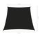 Voile De Parasol Tissu Oxford Trapèze 3/4x3 M Noir