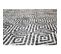 Tapis Design Glaze En Coton - Gris Anthracite - 120x170 Cm