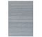 Tapis Intérieur Extérieur Shaley En Polyester Recyclé - Bleu Gris - 200x290 Cm