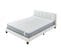 Ensemble Matelas + Lit Avec Tête De Lit 140x200 Cm, Yspilon Souple 28cm D’épaisseur