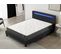 Ensemble Matelas Mousse + Lit Eclairage LED 120x190 Cm-22cm D’épaisseur Accueil Mémoire De Forme