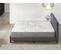 Ensemble Matelas Ressorts Ensachés + Lit Eclairage LED 120x190cm-epaisseur 20cm Accueil Mousse Hd