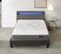 Ensemble Matelas Ressorts Ensachés + Lit Eclairage LED 120x190cm-epaisseur 20cm Accueil Mousse Hd