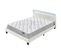 Ensemble Matelas ressorts ensachés + lit LED 120x190 cm, ép. 20cm mousse haute résilience