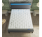 Ensemble Matelas ressorts ensachés + lit LED 120x190 cm ep. 25cm Accueil mémoire de forme