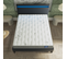 Ensemble Matelas ressorts ensachés + lit LED 140x190 cm ep. 25cm accueil mémoire de forme