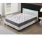 Ensemble Matelas Ressorts Ensachés + Lit Eclairage LED 160x200 Cm-epaisseur 25cm Accueil Moussehd