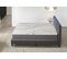 Ensemble Matelas Ressorts Ensachés + Lit Eclairage LED 160x200 Cm-epaisseur 25cm Accueil Moussehd