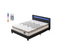 Ensemble Matelas Ressorts Ensachés + Lit Eclairage à LED 140x200 Cm Epaisseur 28cm Accueil Moussehd