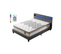 Ensemble Matelas Ressorts Ensachés + Lit Eclairage à LED 120x190 Cm Epaisseur 28cm Accueil Moussehd