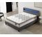 Ensemble Matelas Ressorts Ensachés + Lit Éclairage à LED 160x200 Cm, Epaisseur 28cm Accueil Moussehd