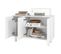 Buffet Blanc 3 Portes 3 Niches Hi