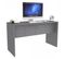 Bureau Gris Mat L 136 H 76 P 54 Cm