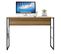 Bureau Miel 120 Cm Pieds Métalliques