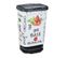 Poubelle De Cuisine À Pédale Jive 40l Décor Italian Food Noir