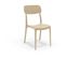 Lot De 4 Chaises De Jardin Calipso - 53 X 46 X H 88 Cm - Sable