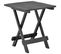 Table Pliante Adige - 44x44xh 50 Cm - Gris Anthracite