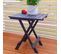 Table Pliante Adige - 44x44xh 50 Cm - Gris Anthracite