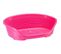 Corbeille Siesta Deluxe 2 - 49x36x17,5 Cm - Fuchsia - Pour Chien Et Chat