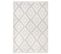 Tapis Moderne Exila En Coton Recyclé - Beige - 120x170 Cm