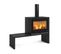 Poêle à Bois 8.8kw Noir - 7115000