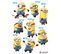 Stickers Les Minions 16 Personnages