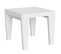 Table Extensible 90x90/246 Cm Spimbo Frêne Blanc