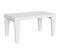 Table Extensible 90x160/264 Cm Spimbo Frêne Blanc