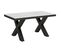 Table Extensible 90x160/264 Cm Traffic Evolution Frêne Blanc Cadre Anthracite