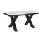 Table Extensible 90x160/420 Cm Traffic Evolution Frêne Blanc Cadre Anthracite