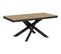 Table Extensible 90x180/284 Cm Volantis Evolution Frêne Blanc Cadre Anthracite