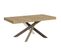 Table Extensible 90x180/284 Cm Volantis Chêne Nature Cadre 4/c