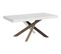Table Extensible 90x180/440 Cm Volantis Frêne Blanc Cadre 4/c