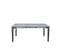 Table Extensible 90x130/234 Cm Rio Ciment Cadre Anthracite