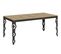 Table Extensible 90x180/284 Cm Karamay Evolution Chêne Nature Cadre Anthracite