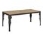 Table Extensible 90x180/284 Cm Paxon Evolution Chêne Nature Cadre Anthracite