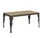 Table Extensible 90x160/420 Cm Paxon Evolution Chêne Nature Cadre Anthracite