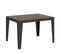 Table Extensible 90x120/224 Cm Flame Evolution Noyer Cadre Anthracite